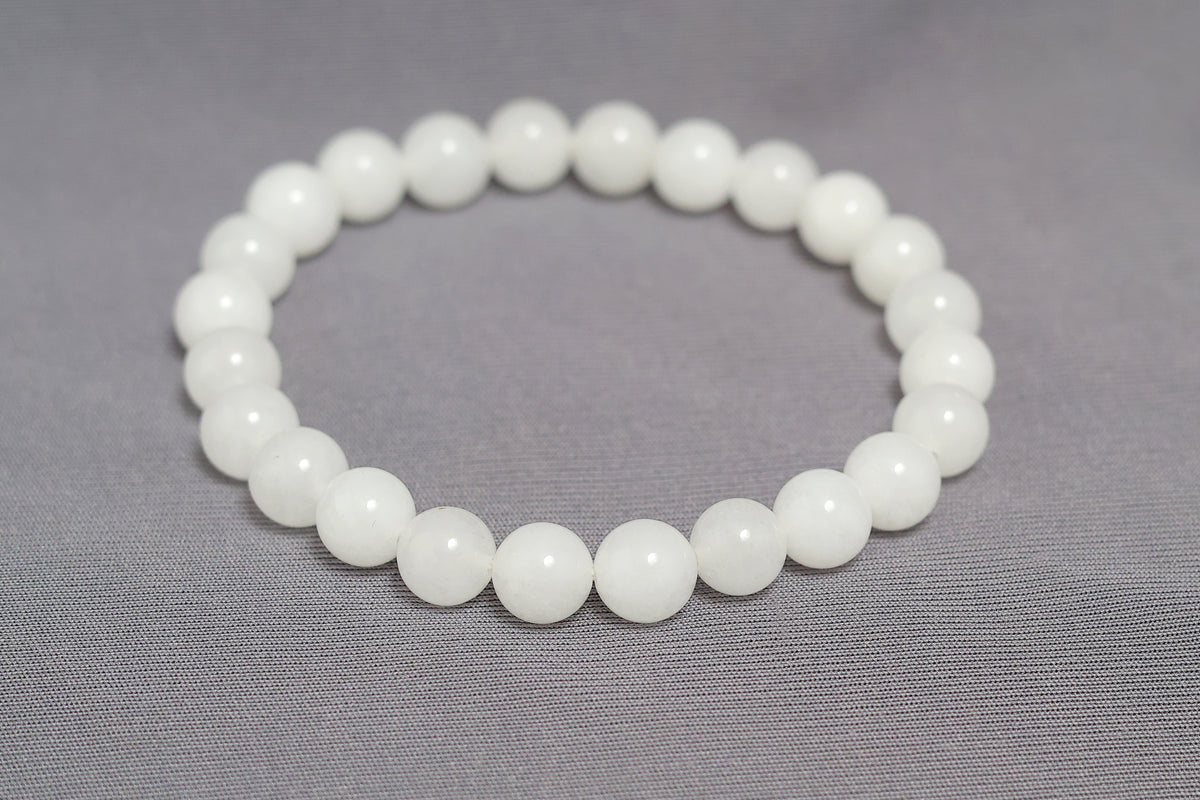 White Obsidian Bracelet| Certified Authentic