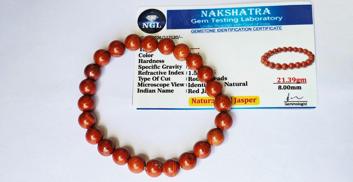 Red Jasper - Root Chakra-Certified Authentic