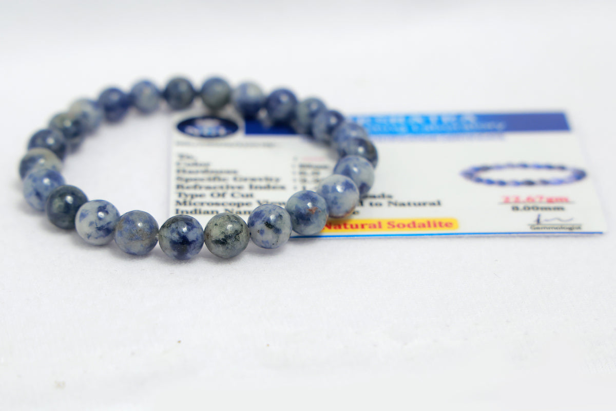 Sodalite- Throat Chakra- Certified Authentic