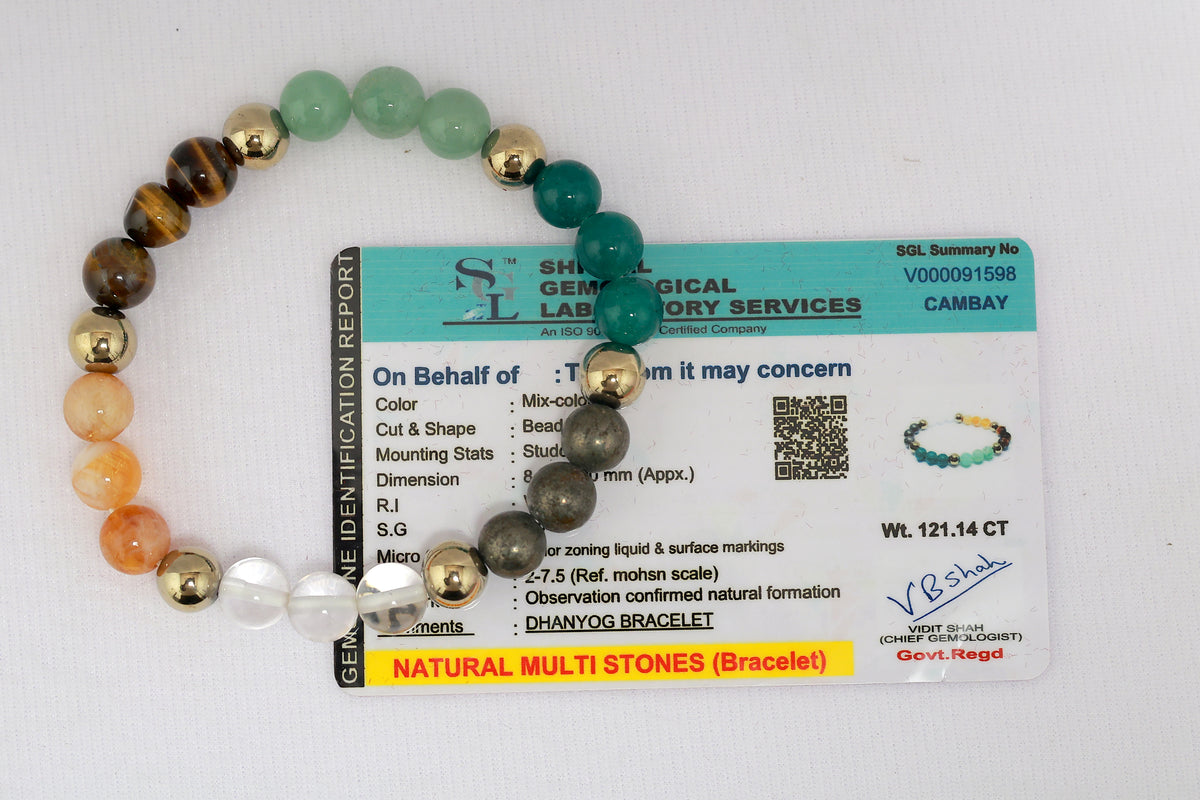 Dhan Yog Bracelet| Certified Authentic