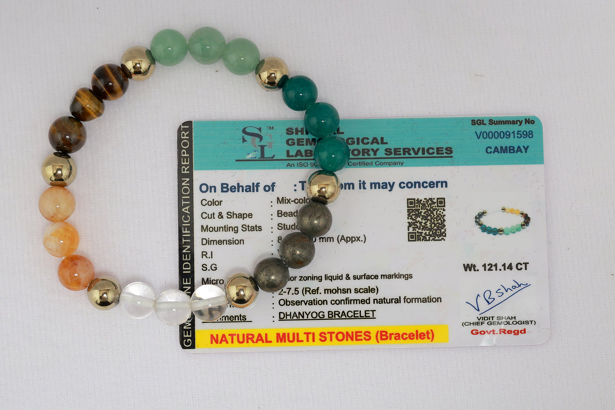 Dhan Yog Bracelet| Certified Authentic