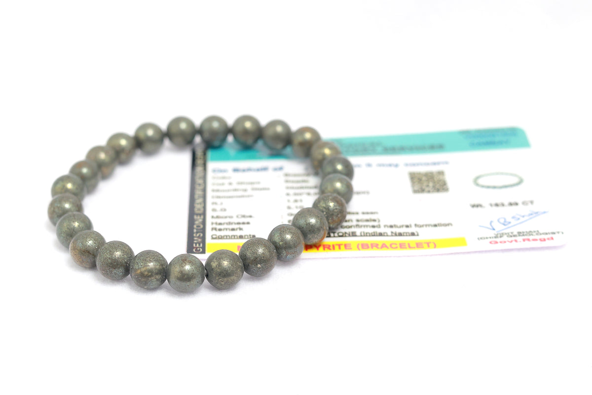 Pyrite Type 1 Bracelet| Certified Authentic