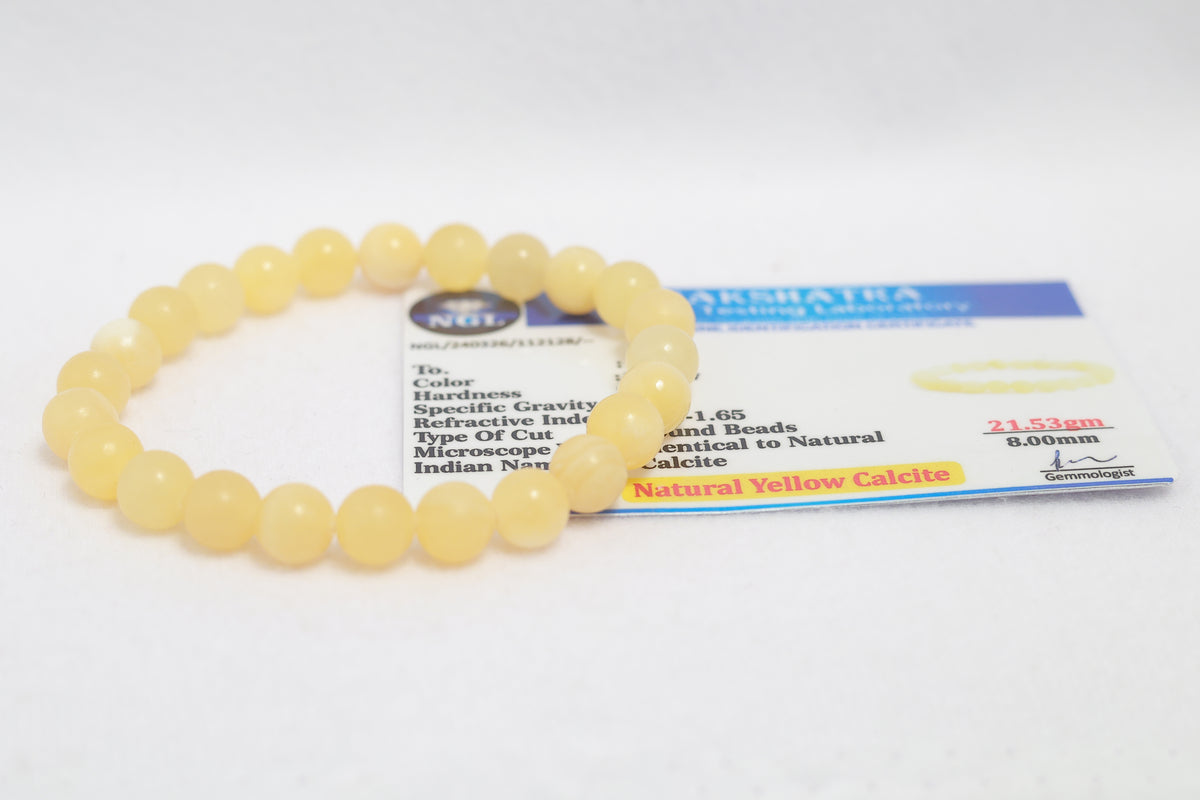 Yellow Calcite- Solar Plexus Chakra -Certified Authentic