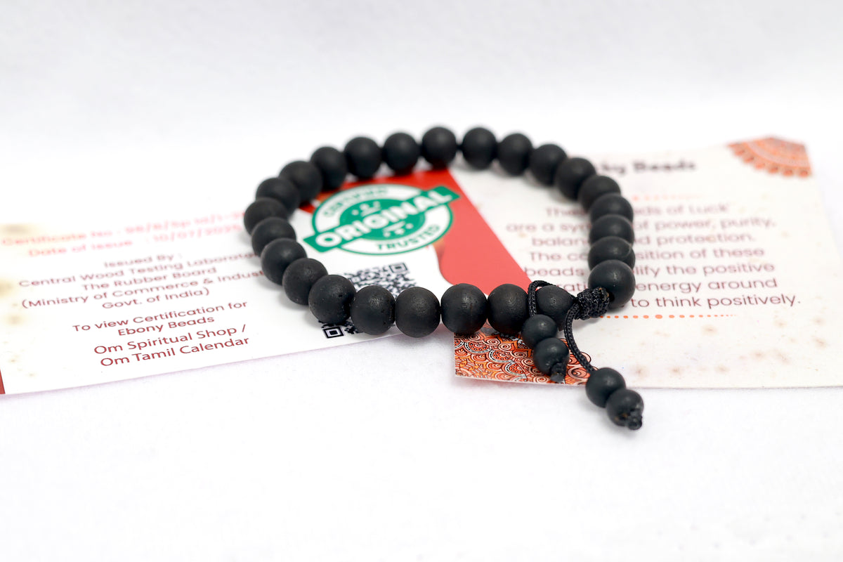 Karungali 8mm Type 1 Bracelet| Certified Authentic