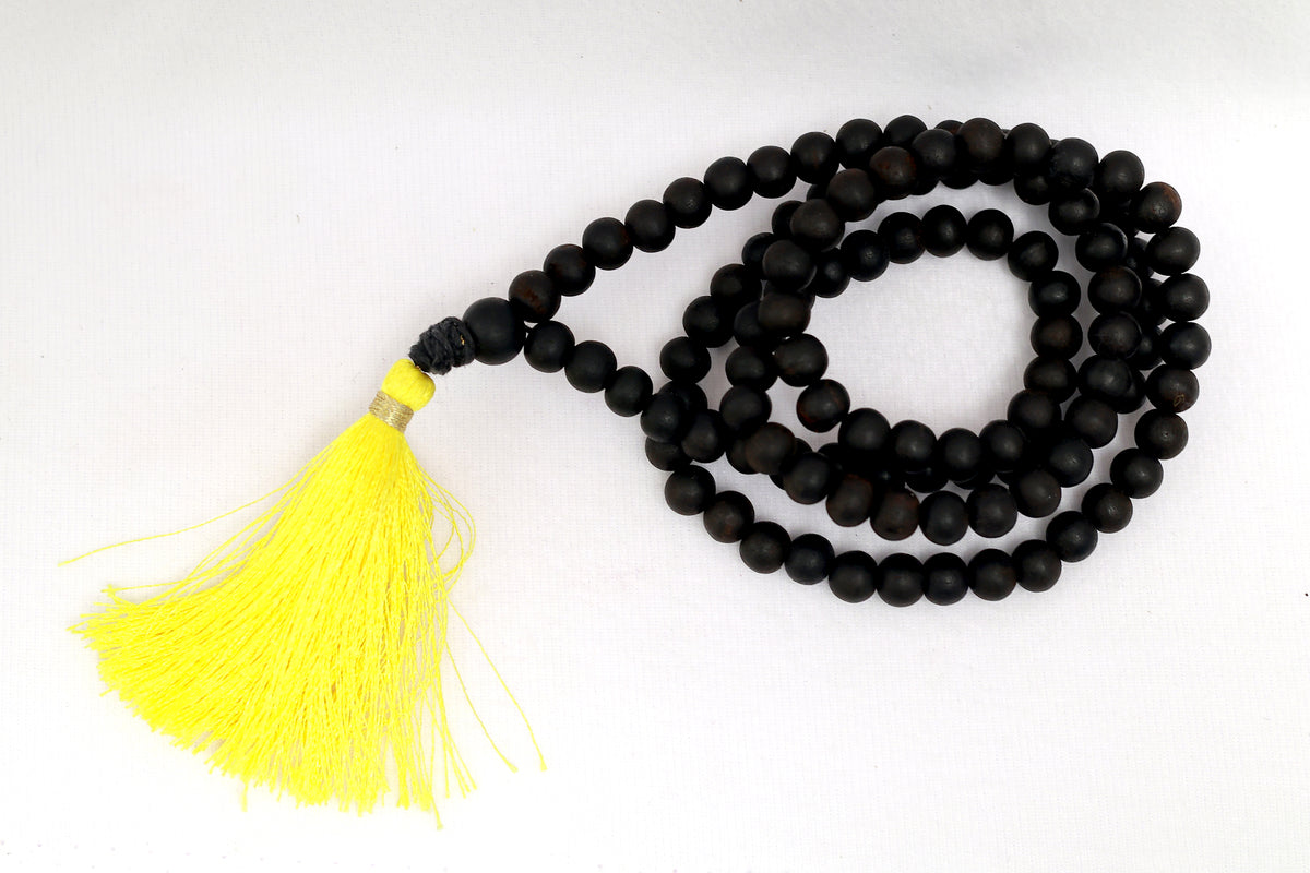 Karungali 8mm Polished Malai | Certified Authentic