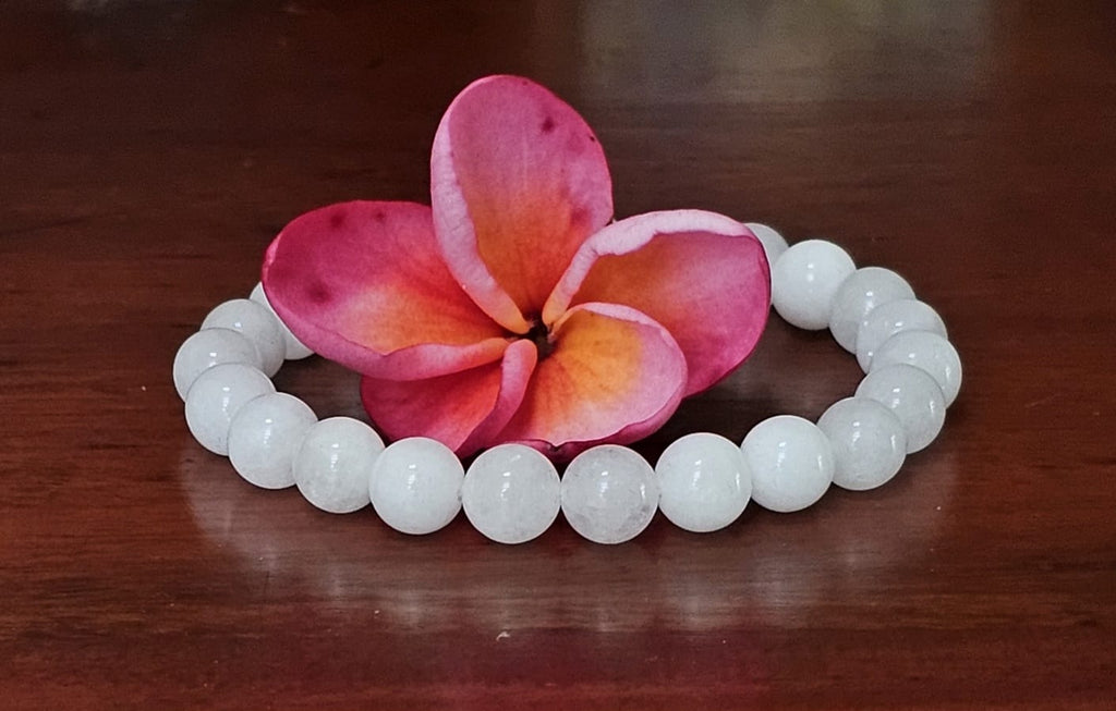 White Obsidian Bracelet| Certified Authentic