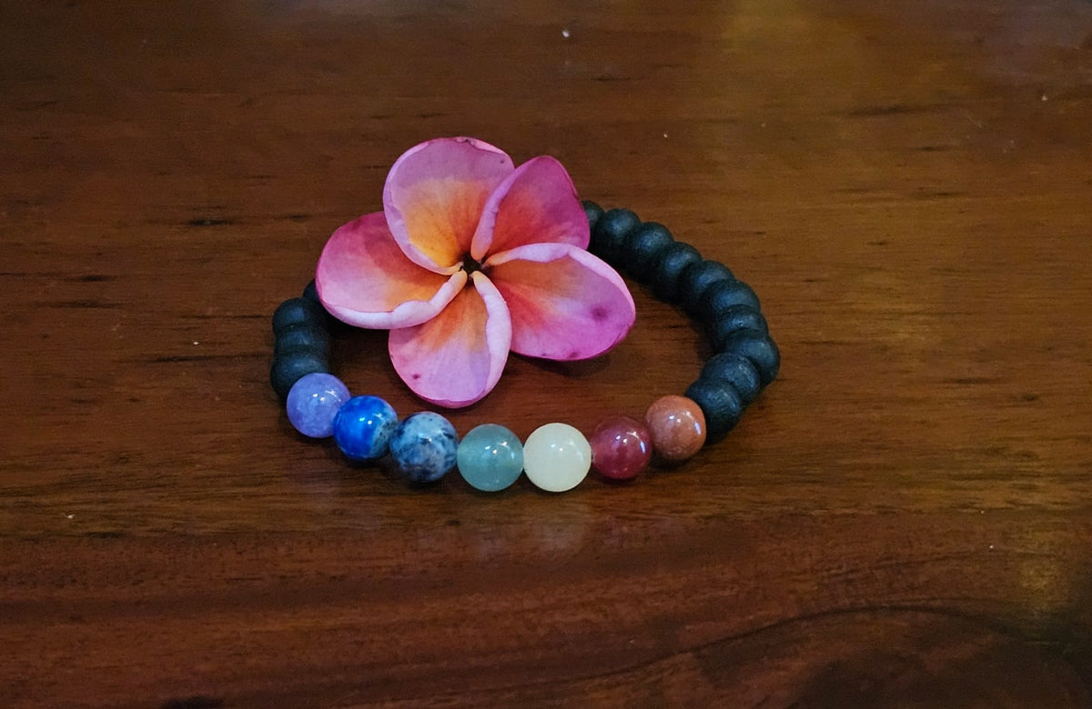 Karungali 7 Chakra Bracelet| Certified Authentic